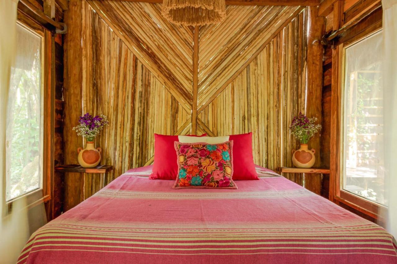 Madre Tierra Eco Habitat Guest House Puerto Morelos Exterior foto