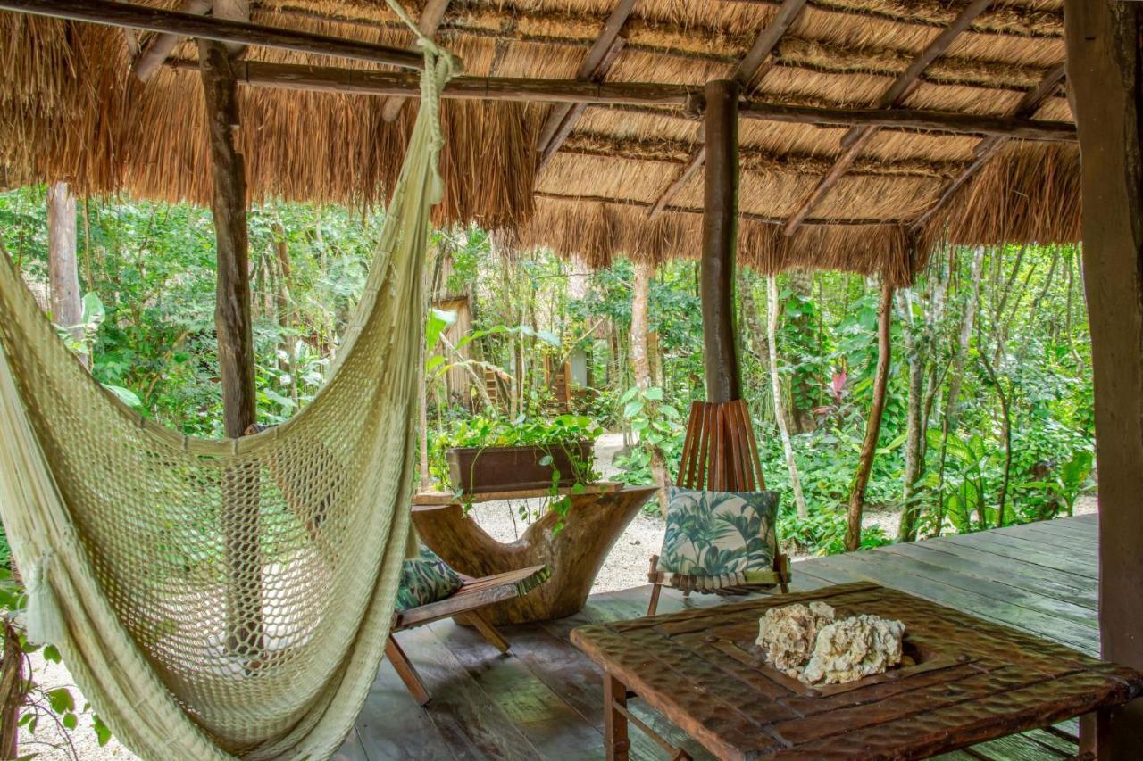 Madre Tierra Eco Habitat Guest House Puerto Morelos Exterior foto