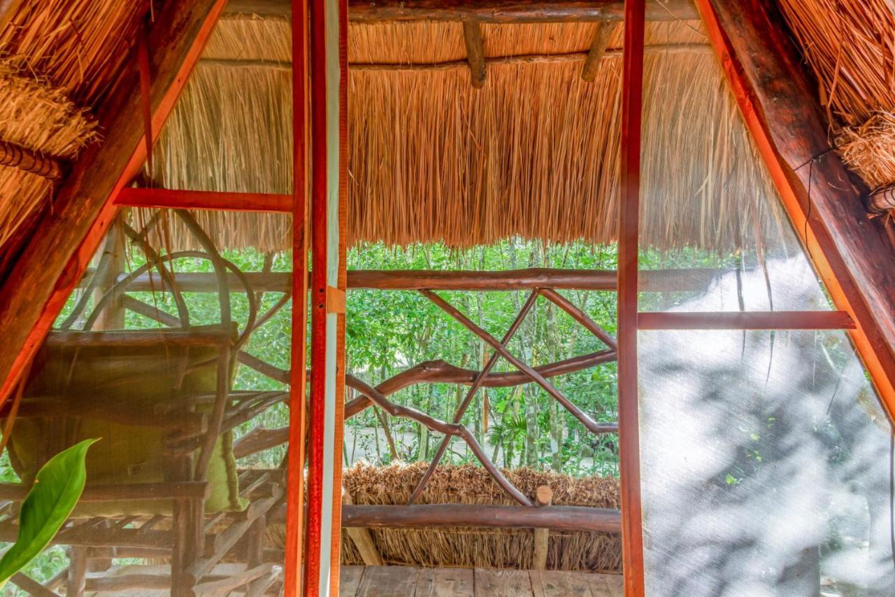 Madre Tierra Eco Habitat Guest House Puerto Morelos Exterior foto