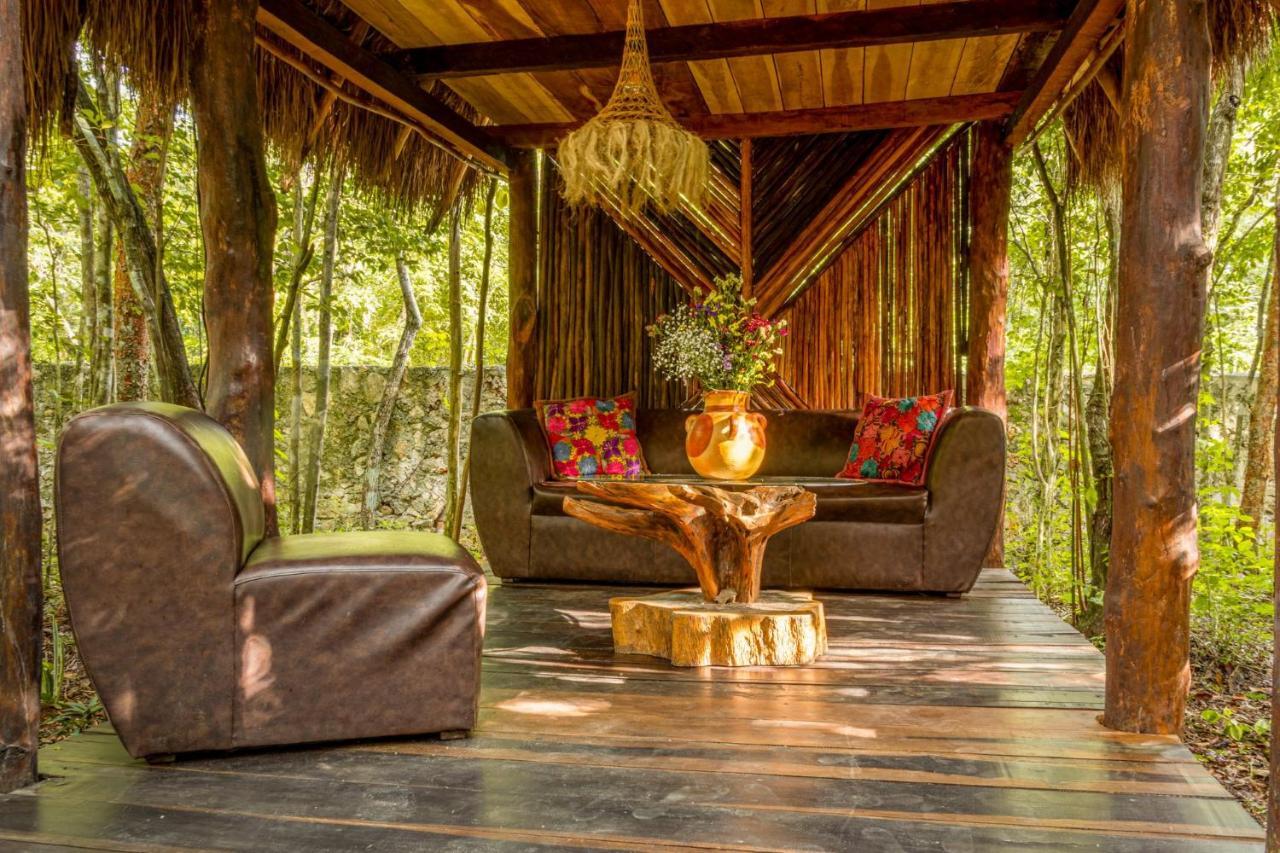 Madre Tierra Eco Habitat Guest House Puerto Morelos Exterior foto