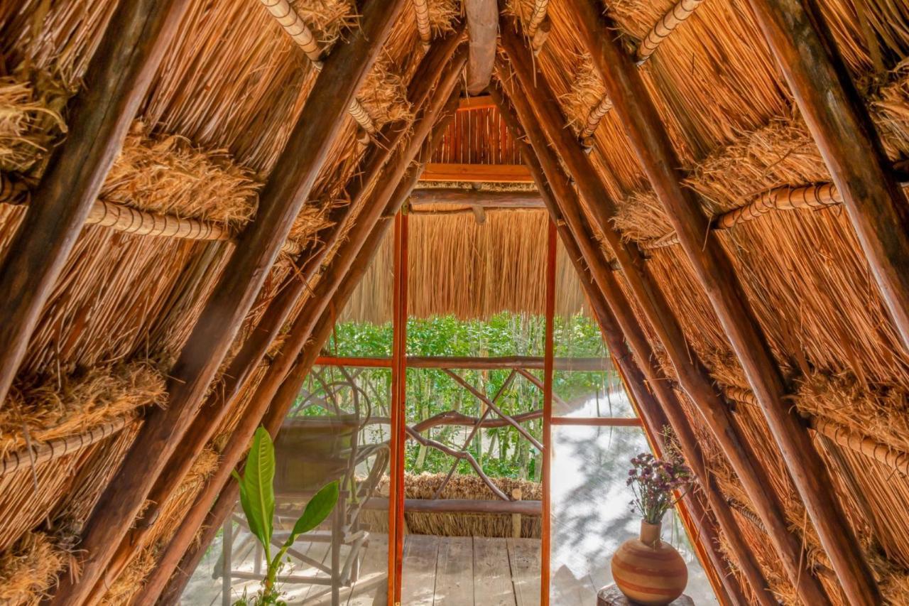 Madre Tierra Eco Habitat Guest House Puerto Morelos Exterior foto