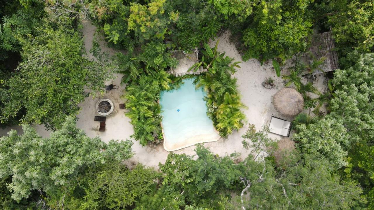 Madre Tierra Eco Habitat Guest House Puerto Morelos Exterior foto