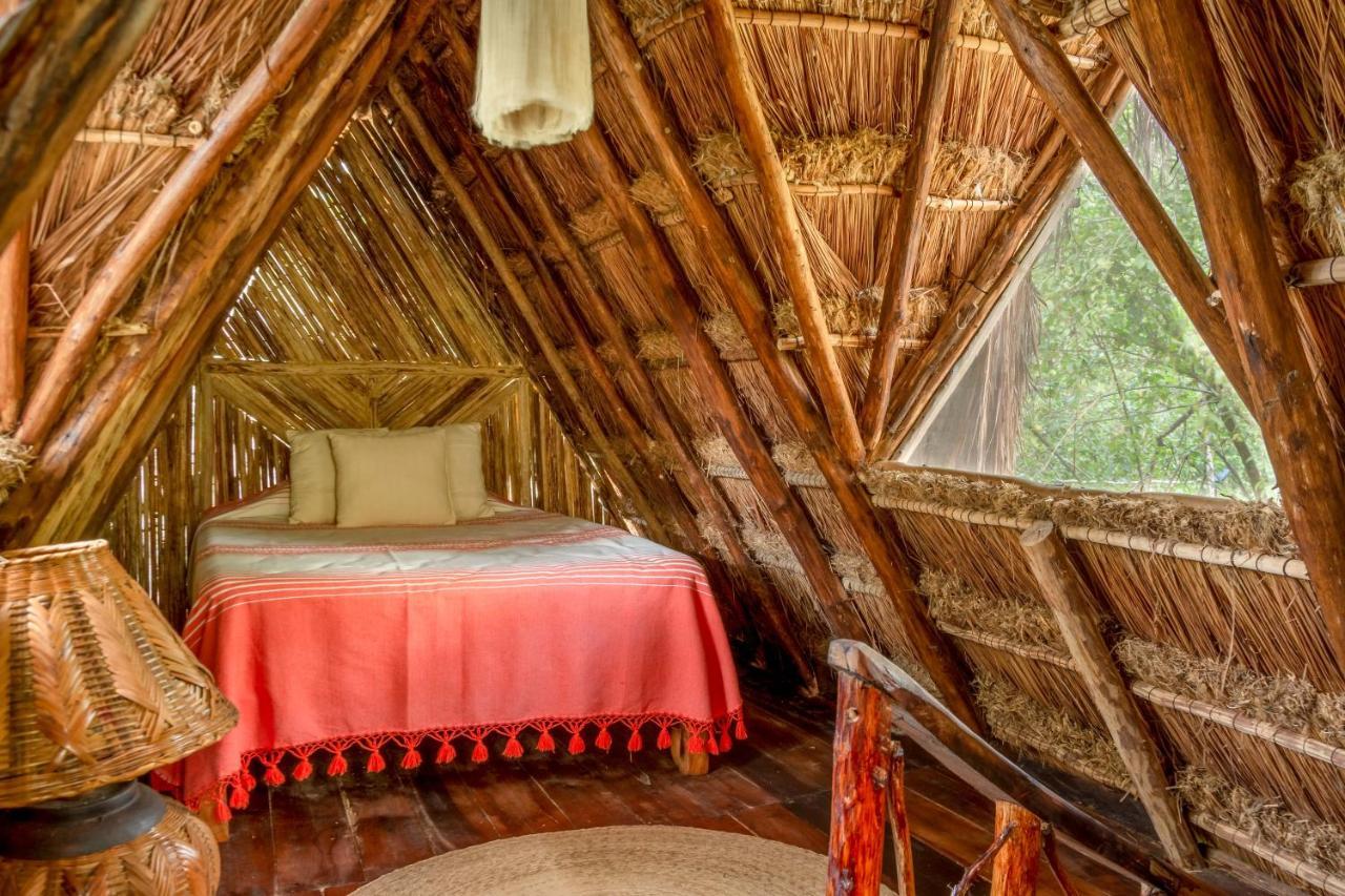 Madre Tierra Eco Habitat Guest House Puerto Morelos Exterior foto