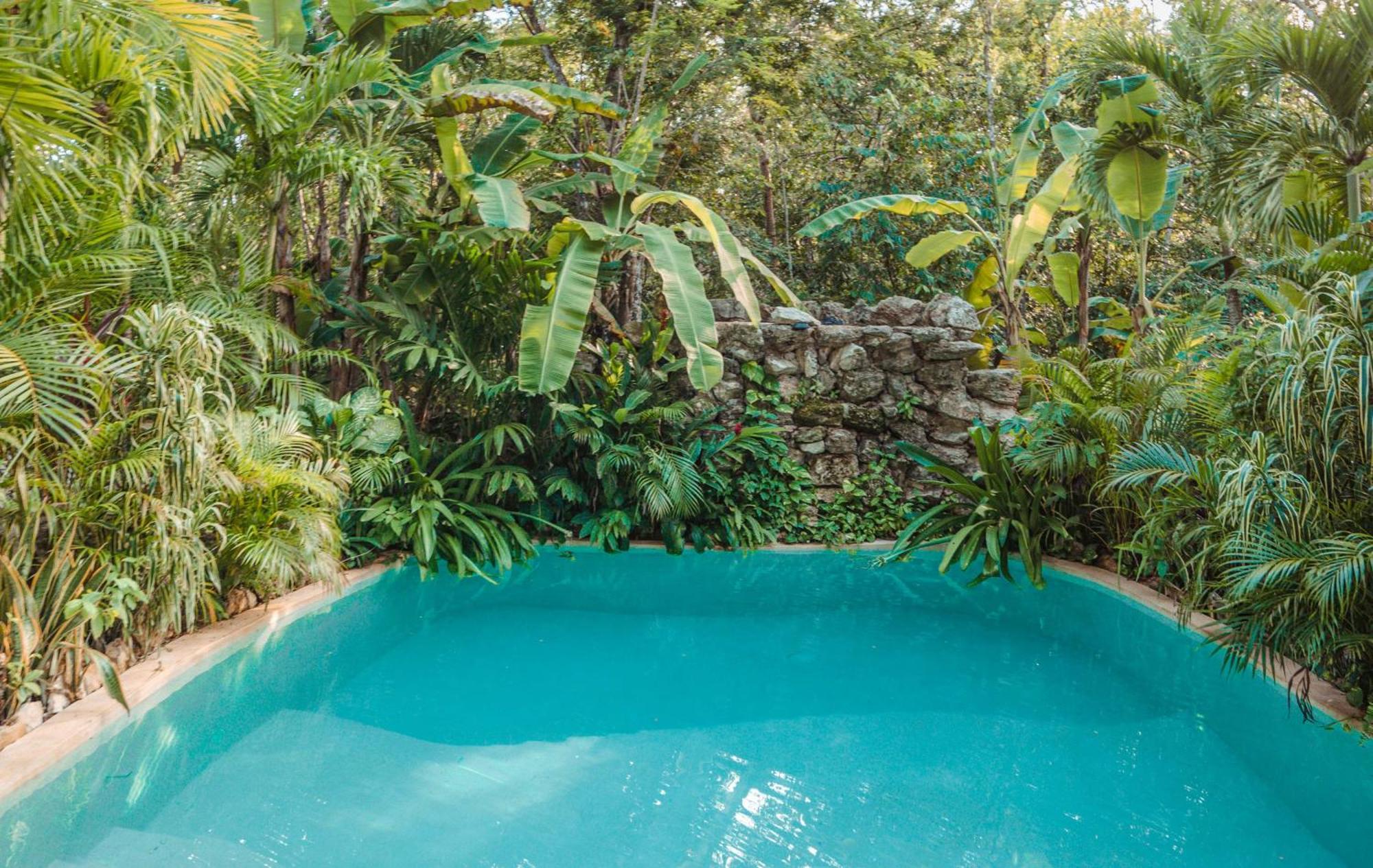 Madre Tierra Eco Habitat Guest House Puerto Morelos Exterior foto