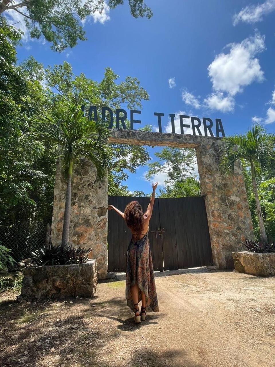 Madre Tierra Eco Habitat Guest House Puerto Morelos Exterior foto