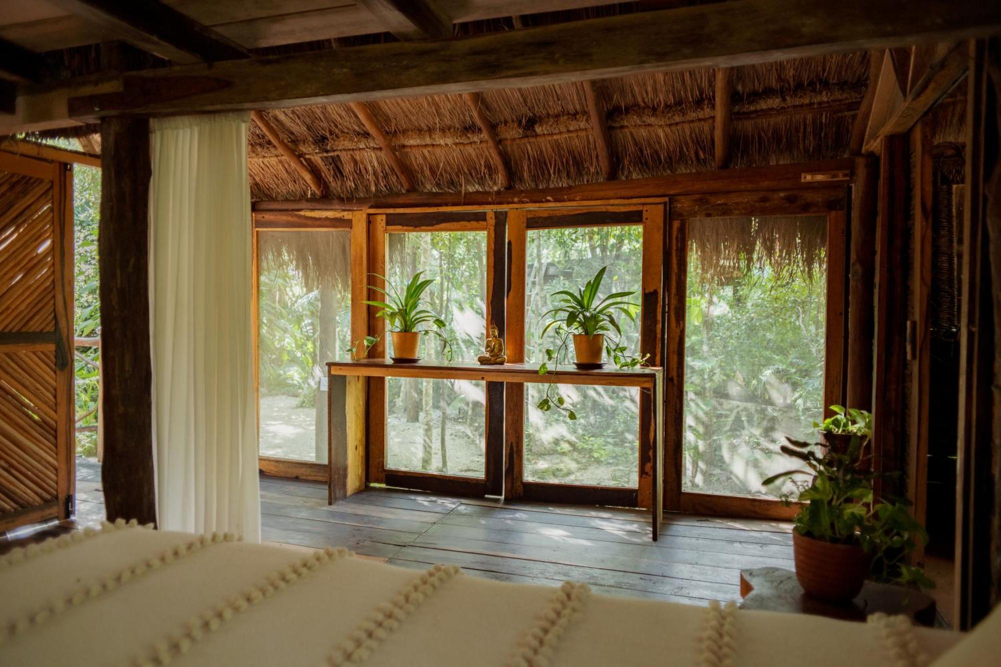 Madre Tierra Eco Habitat Guest House Puerto Morelos Exterior foto