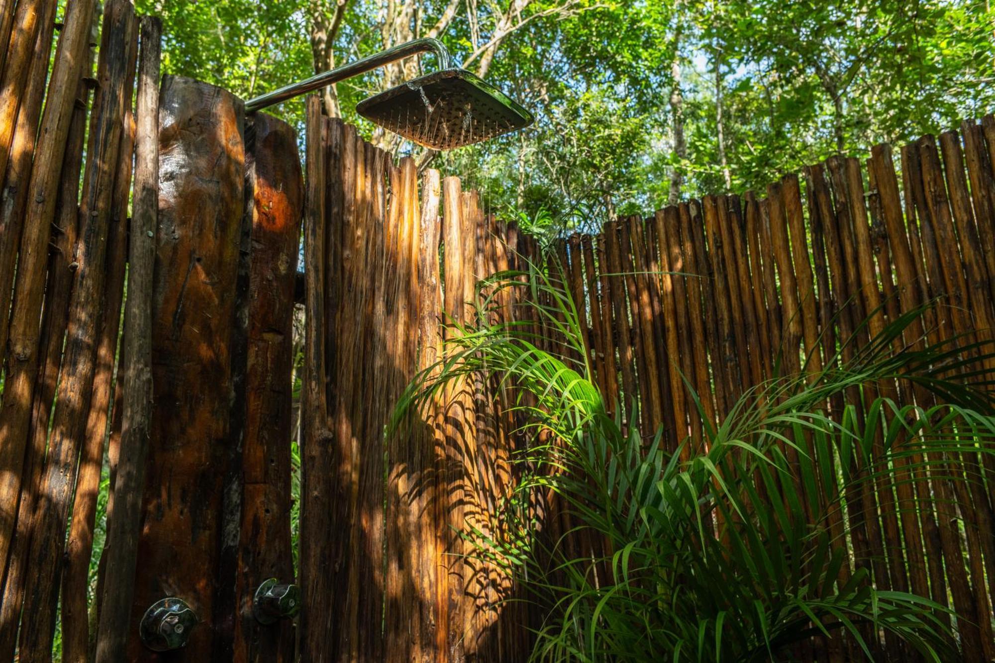 Madre Tierra Eco Habitat Guest House Puerto Morelos Exterior foto